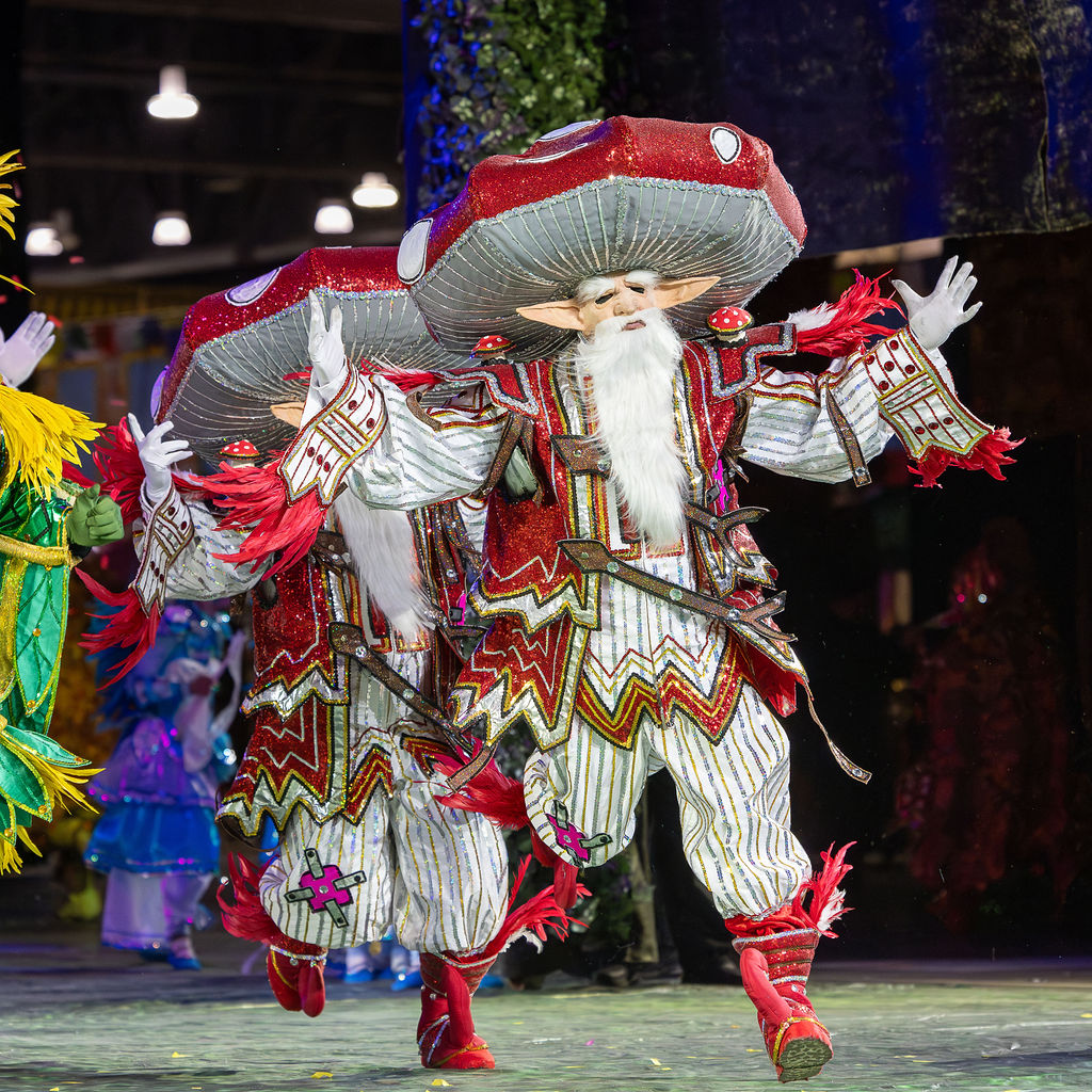 South Philly Vikings performers on stage